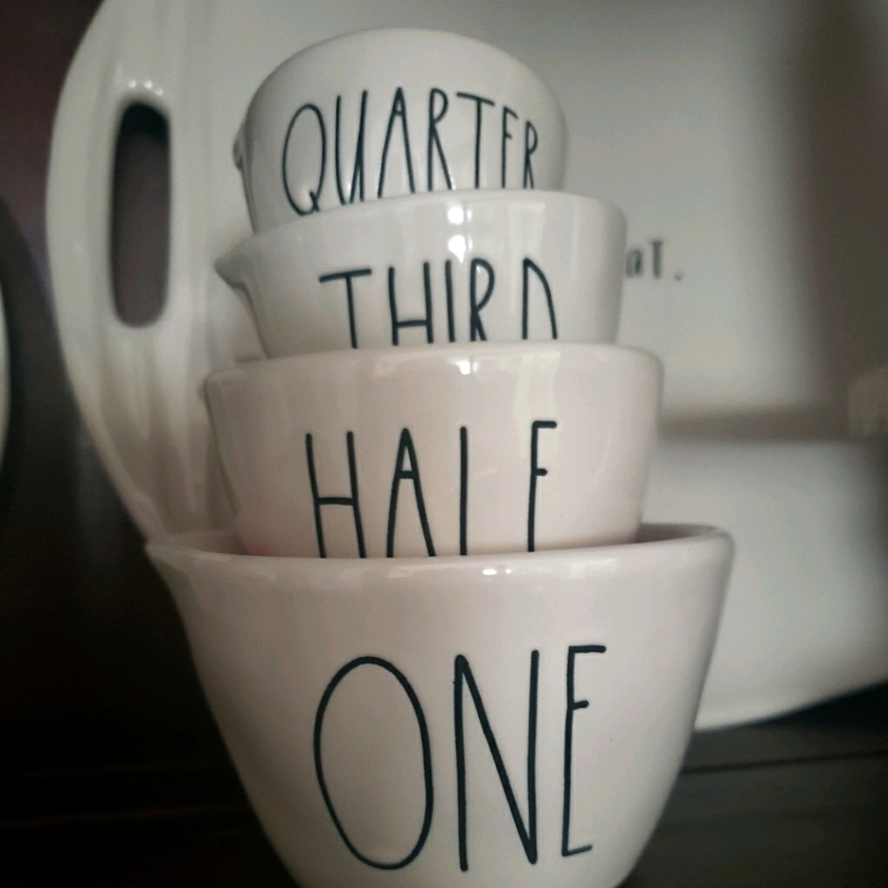 Rae Dunn measuring cups